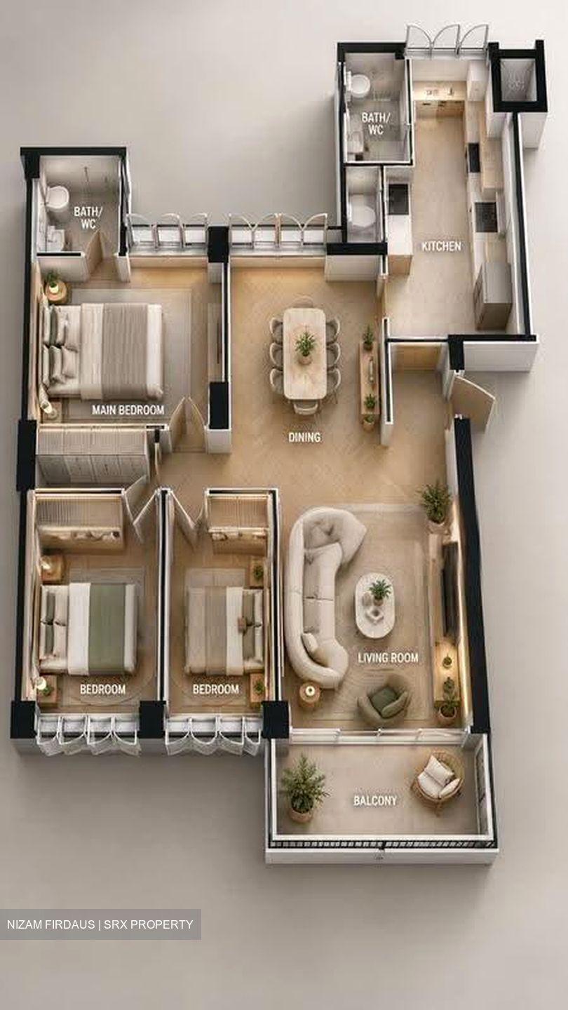 Blk 101 Eunos Vista (Bedok), HDB 5 Rooms #623581071
